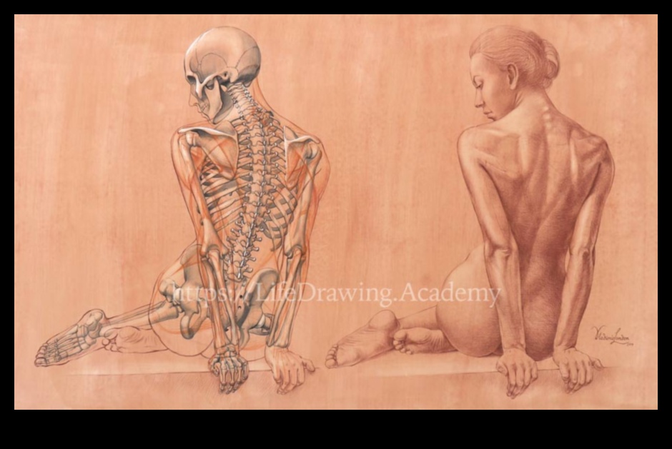 Anatomie de desenare a vieții: stăpânirea scheletului uman