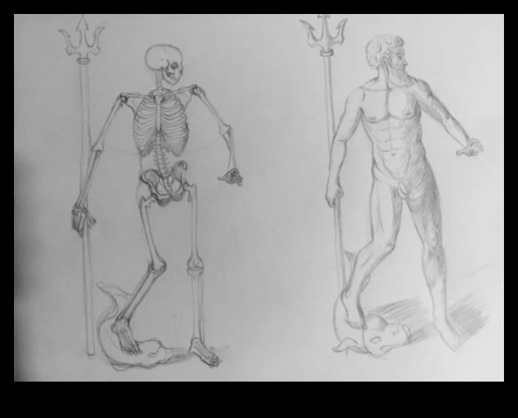 Anatomie de desenare a vieții: stăpânirea scheletului uman