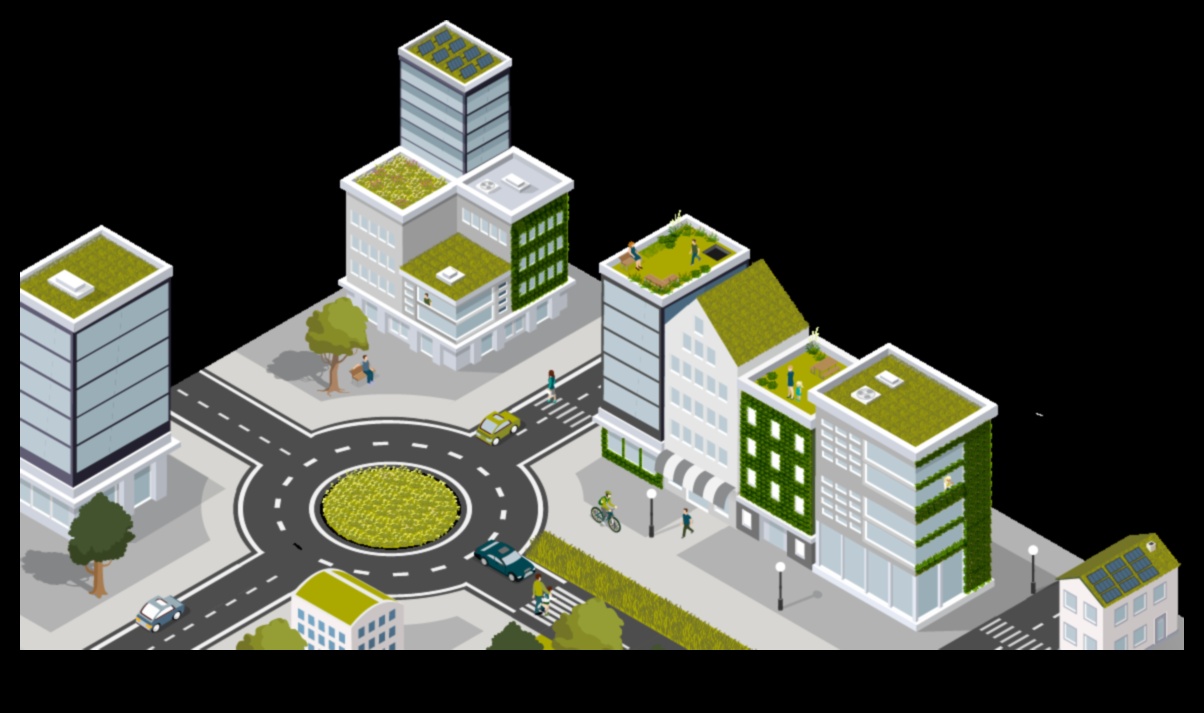 Ce rol joacă acoperișurile verzi urbane în îmbunătățirea durabilității peisajelor orașului?