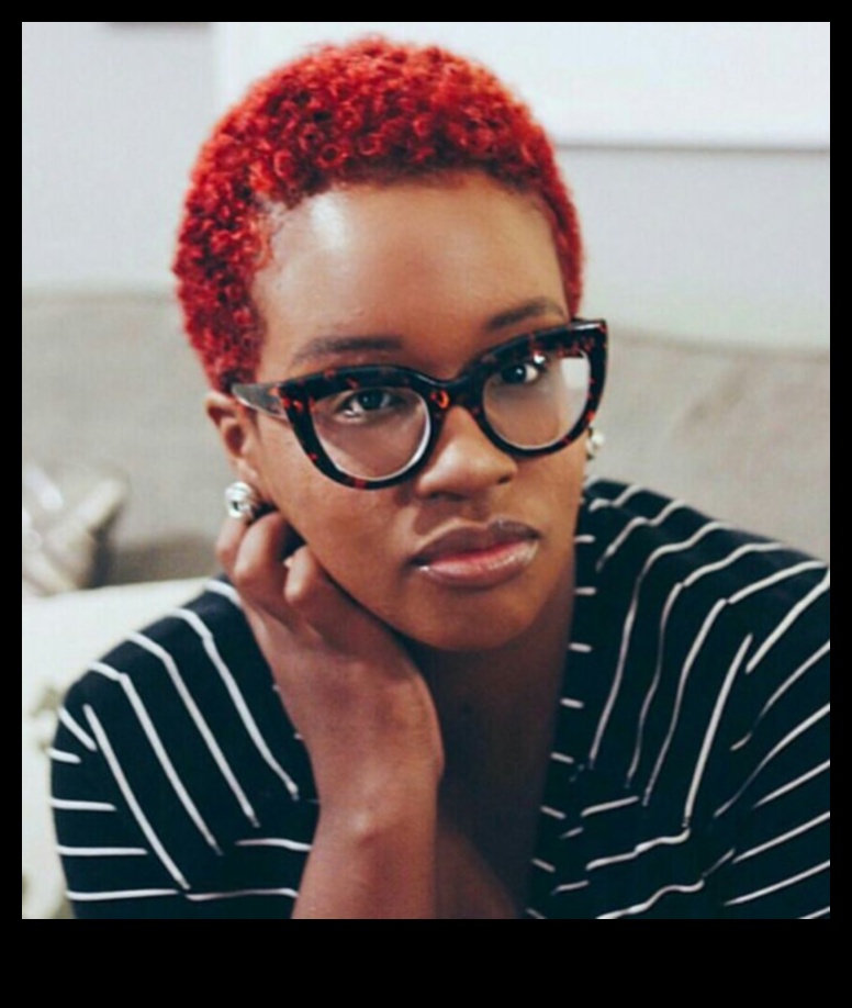 Radiant în roșu: coafuri scurte pentru personalitate înflăcărată