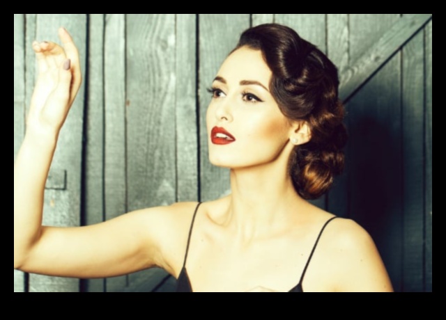 Glamour vintage O abordare modernă a stilurilor retro pentru părul de lungime medie 4 Glamour vintage: revigorarea stilurilor retro în părul de lungime medie