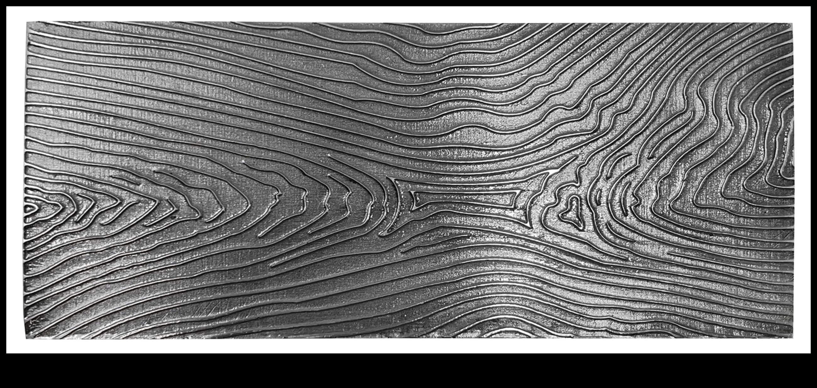 Frumusețe în relief: crearea unei dimensiuni cu linii texturate