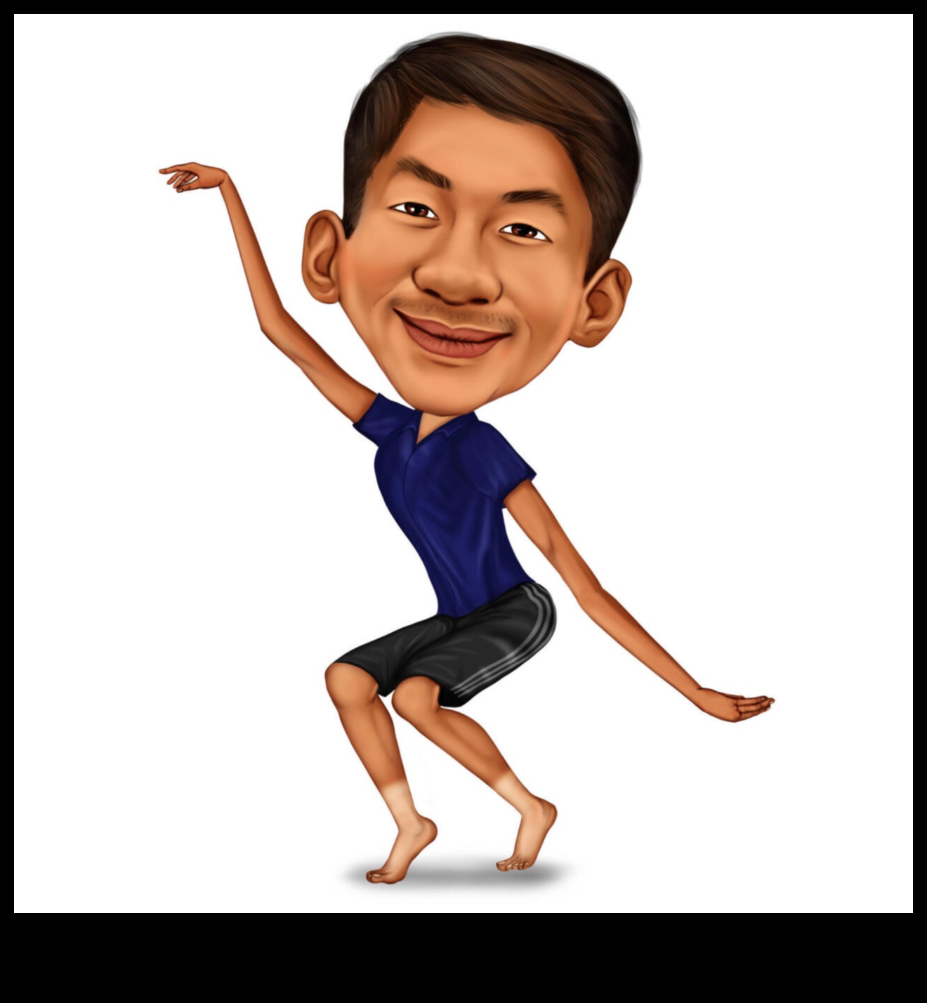 Exagerare umoristică: ridicarea caricaturii cu comedie