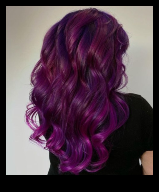 Violete vibrante: inspirații pentru culoarea părului violet pentru fiecare nuanță de piele