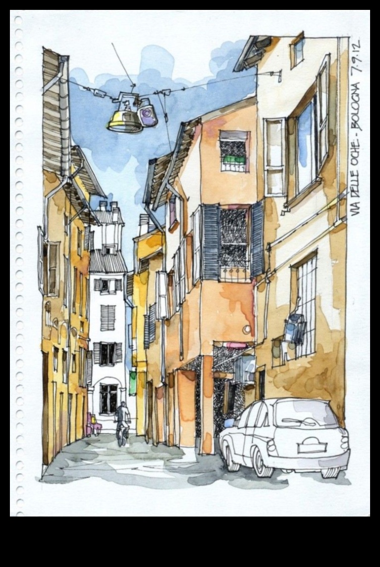 Vizualizări urbane: crearea de vederi extinse în desenele de peisaj urban