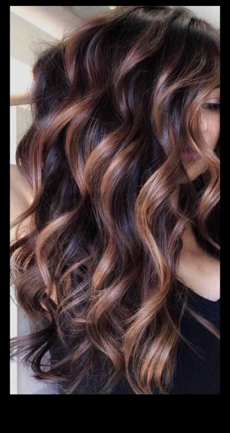 Ciocolată și Caramel: Coafuri brune indulgente pentru un aspect dulce