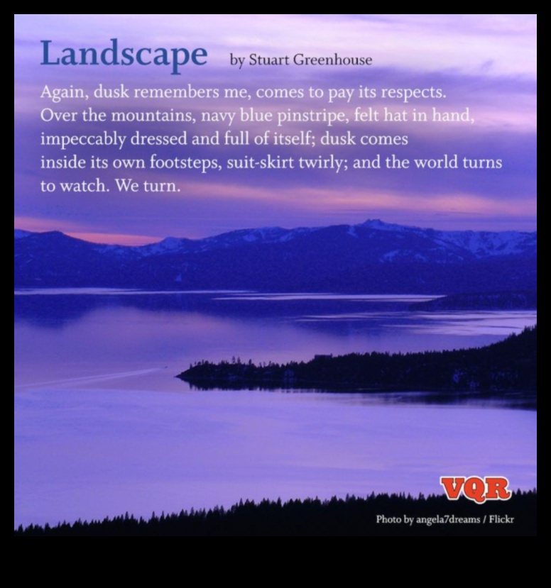 Peisajul poeziei naturii în versetul 1 Cum inspiră și influențează peisajele literatura și poezia?