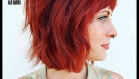 Radiant în roșu: coafuri scurte pentru personalitate înflăcărată
