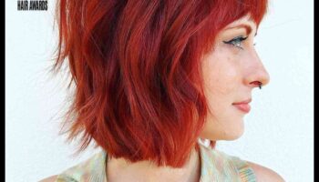 Radiant în roșu: coafuri scurte pentru personalitate înflăcărată