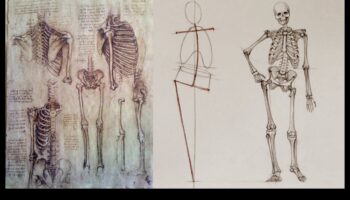 Anatomie de desenare a vieții: stăpânirea scheletului uman