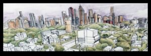 Vizualizări urbane: crearea de vederi extinse în desenele de peisaj urban