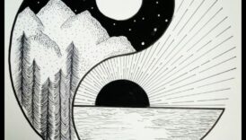 Desen armonie: atingerea echilibrului și unității în alb și negru